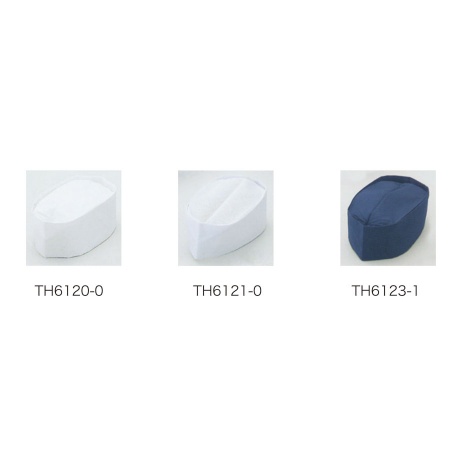 小判帽子　高さ9cm・ポプリン　TH6123-1 東京白衣
