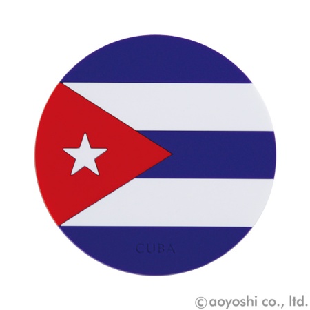 コースター　キューバ　ワールドフラッグコースター　CUBA　028052