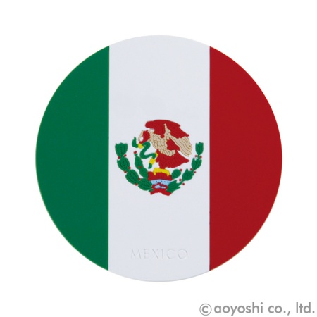 コースター　メキシコ　ワールドフラッグコースター　MEXICO　028342