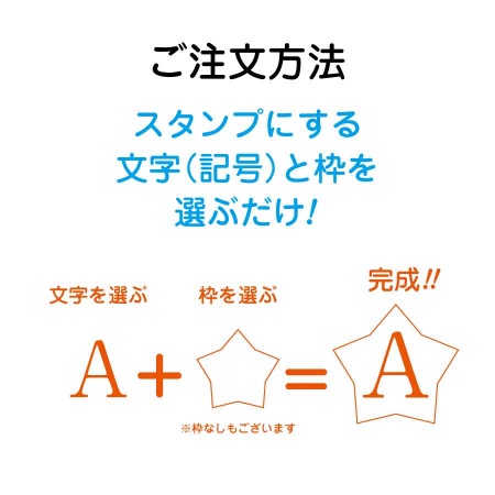 B0009-0006｜オリジナル一文字スタンプ 明朝体 アルファベット小文字