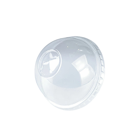 プラスチックカップ用フタ 90mm口径 1,000個(PET製) ドームフタ(ストロー穴付) ※適合品番あり ※沖縄・離島 送料別途