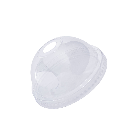 プラスチックカップ用フタ 95mm口径 1,000個(PET製) ドームフタ(ストロー穴付) ※適合品番あり ※沖縄・離島 送料別途