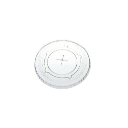 プラスチックカップ用フタ 92mm口径 2,000個(PET製) 平フタ(ストロー穴付) ※適合品番あり ※沖縄・離島 送料別途 ※個人宅配送不可