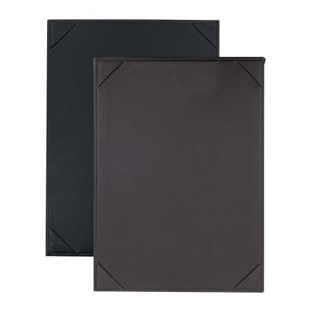 SHIMBIシンビ和風メニューブック黒 LS-119 A5・4ページ ピンタイプ