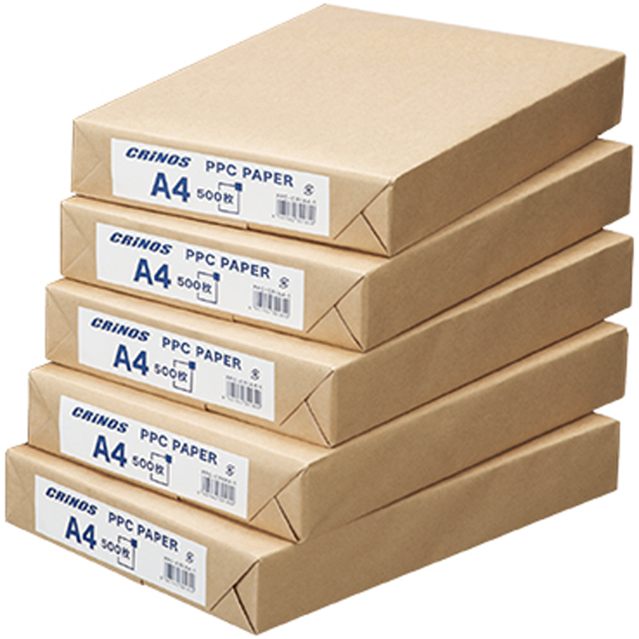 (まとめ) TANOSEE PPC用紙 Pure White A4 1箱(5000枚：500枚×10冊) 〔×10セット〕 - 2