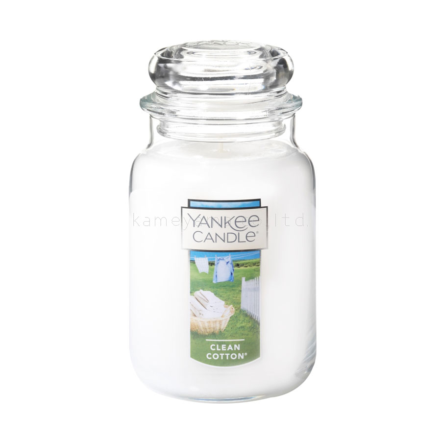 Yk006 05 01 ヤンキーキャンドル ジャーl クリーンコットン Yankee Candle Jar L Yk006 05 01 飲食店 用品 印刷通販のatta アッタ