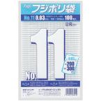 フジポリ袋 No.11　0.03mm厚 W200×H300mm　6,000枚　※北海道・沖縄・離島 送料別途　※個人宅配送不可 (尚美堂/フジナップ)