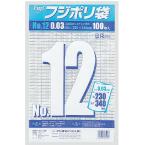 フジポリ袋 No.12　0.03mm厚 W230×H340mm　5,000枚　※北海道・沖縄・離島 送料別途　※個人宅配送不可 (尚美堂/フジナップ)