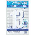 フジポリ袋 No.13　0.03mm厚 W260×H380mm　4,000枚　※北海道・沖縄・離島 送料別途　※個人宅配送不可 (尚美堂/フジナップ)